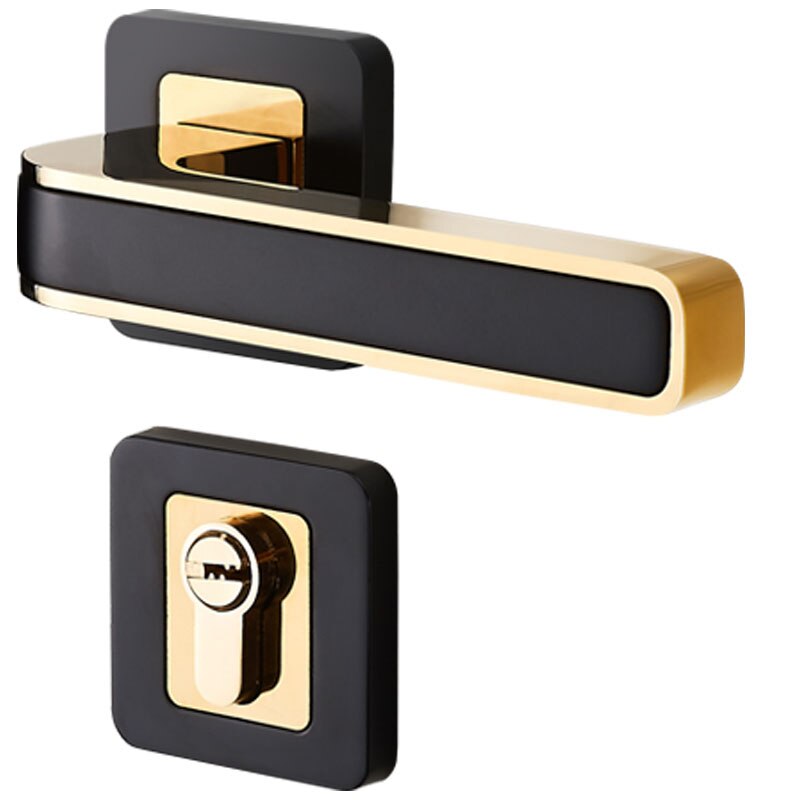 
                  
                    Indoor Bedroom Quiet Magnetic Suction Door Lock Modern Door Handle
                  
                