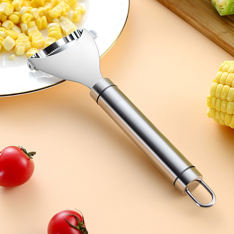 
                  
                    Stainless Steel Corn Kernel Peeler Kitchen Gadgets
                  
                