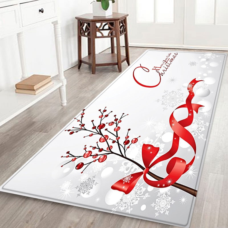 
                  
                    Holiday Christmas Rugs Living Room Kitchen Anti-Slip Entrance Doormats Home Decor
                  
                