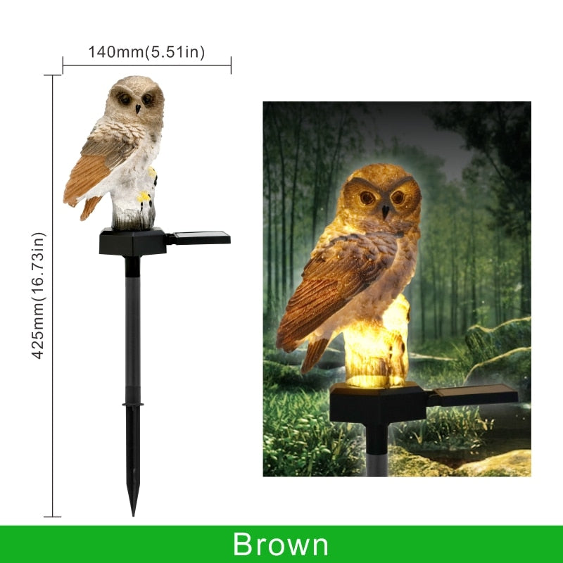 
                  
                    LED Solar Owl Lights
                  
                