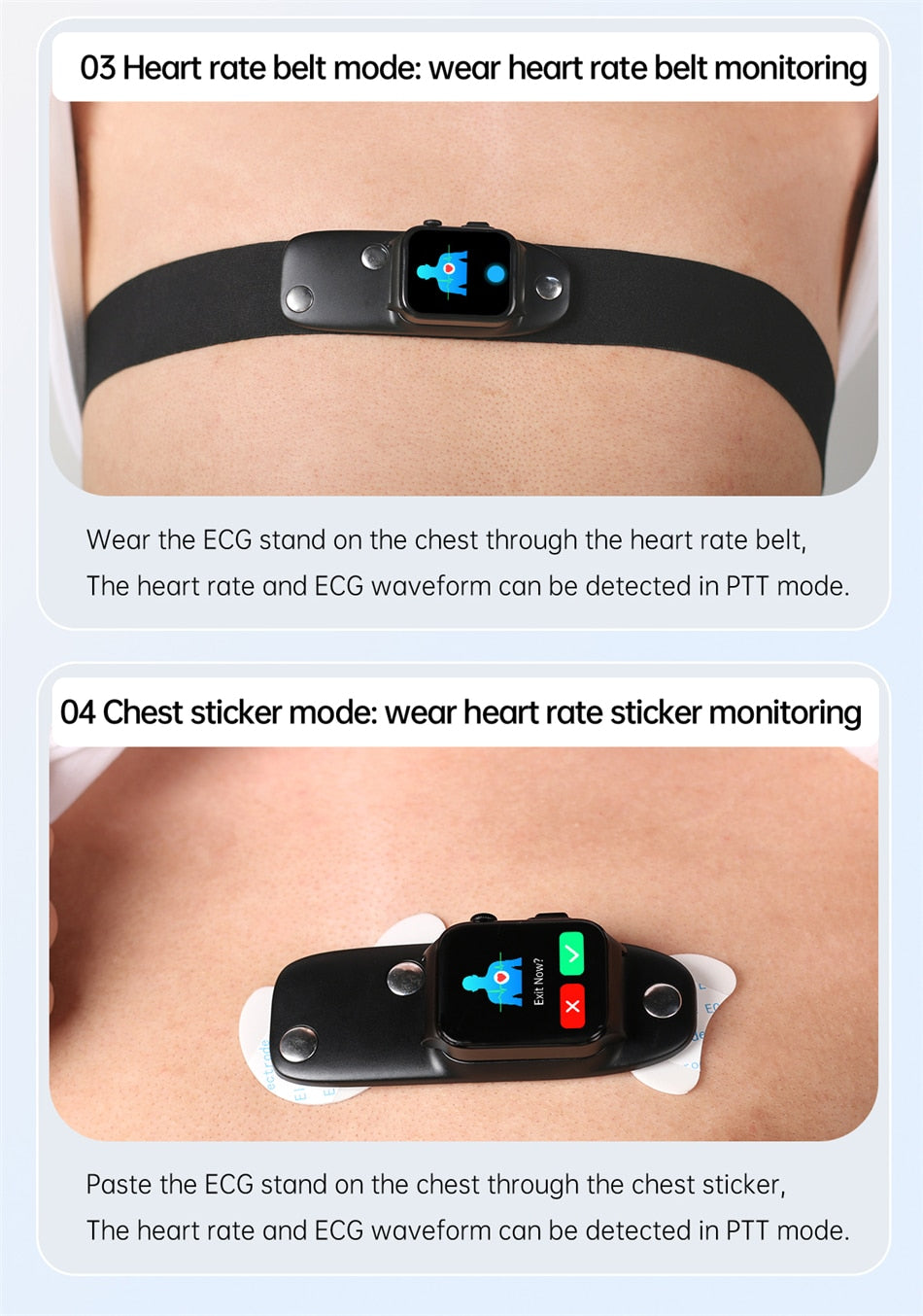 
                  
                    ECG+PPG Hypertension Hyperglycemia Hyperlipidemia Heart Rate Smart Watch
                  
                