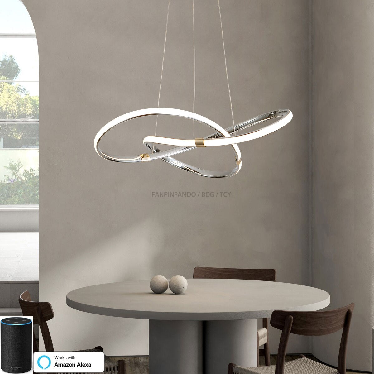 
                  
                    Modern Dining Living Room Light Indoor Fixture Dimmable
                  
                