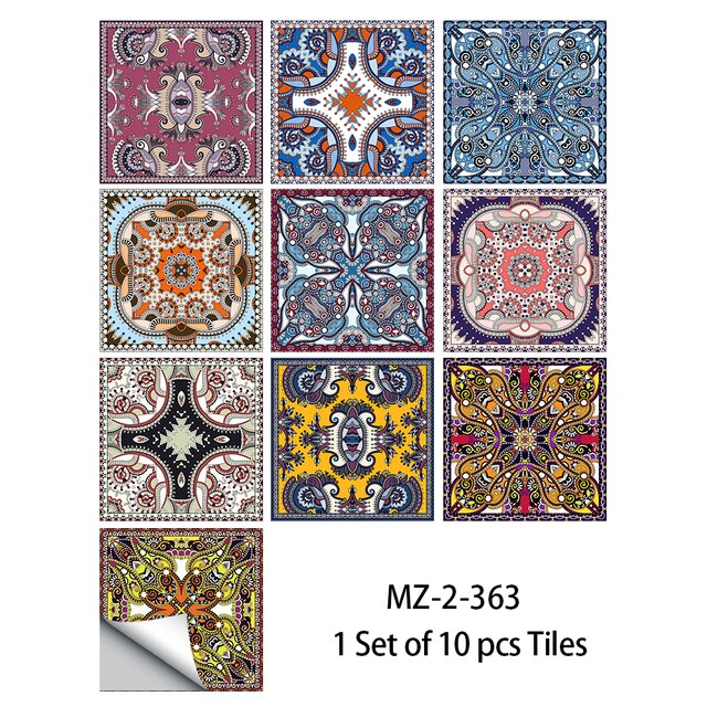 
                  
                    10pcs Tiles Sticker Kitchen Backsplash Waterproof Bathroom Home Decor Self-adhesive Tiles
                  
                