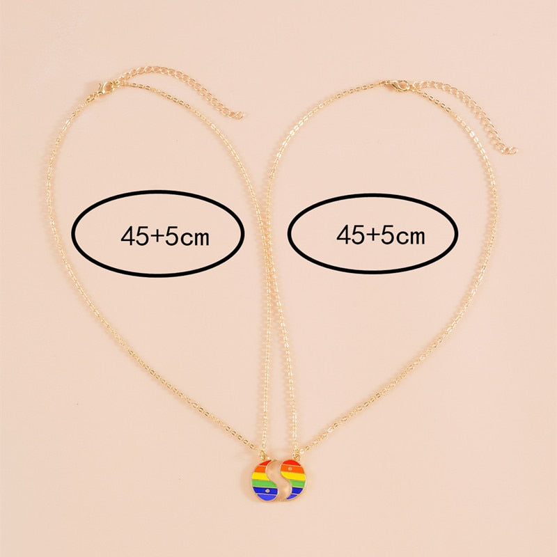 
                  
                    Rainbow Pendant Pride LBGT Necklaces
                  
                