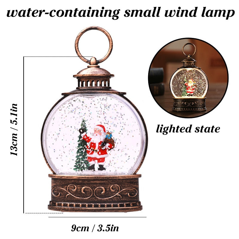 
                  
                    Christmas Decoration Lantern Bronze with Inner Night Light
                  
                