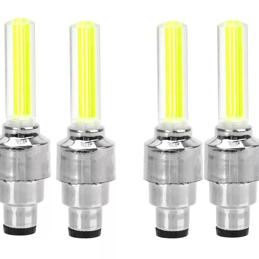 
                  
                    LED Neon Wheel Light Waterproof Tire Valve Caps Car Cycling Flash Light Caps
                  
                