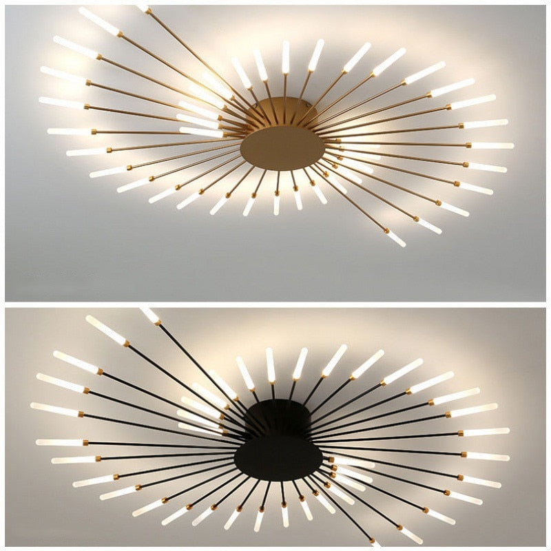 
                  
                    LED Ceiling Light Modern Fireworks Living
                  
                