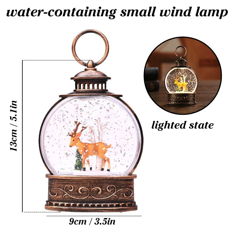 
                  
                    Christmas Decoration Lantern Bronze with Inner Night Light
                  
                