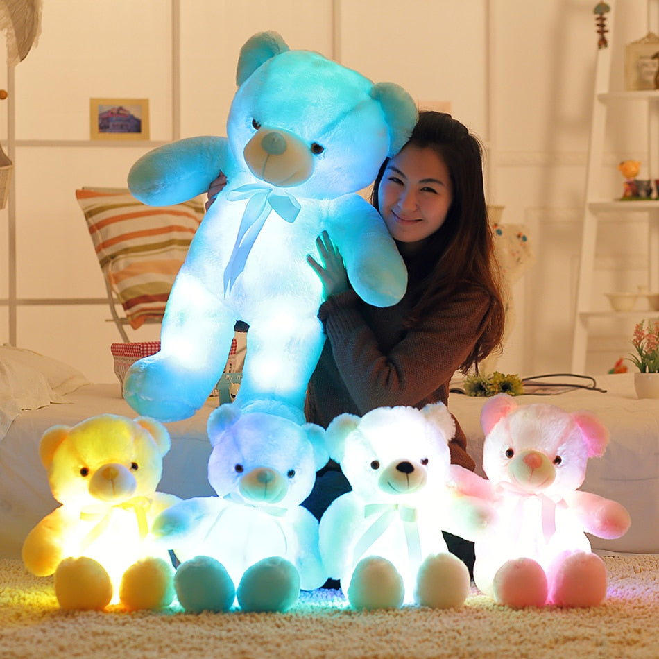 
                  
                    Luminous Light Up LED Teddy Bear Stuffed Animals Plush Toy Colorful Glowing Teddy Bear
                  
                