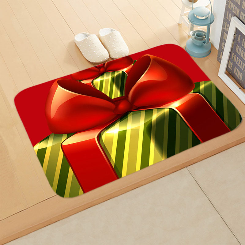 
                  
                    Holiday Christmas Doormat Anti-Slip Flannel Floormat Rug
                  
                