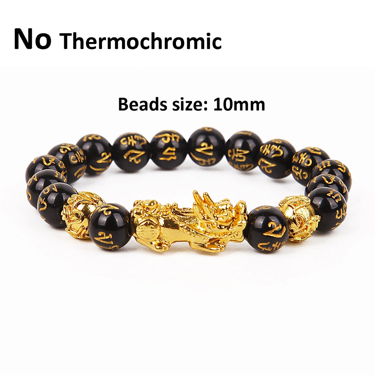 
                  
                    Thermochromic Pixiu Chinese Ancient Beads Mantra Bracelet
                  
                