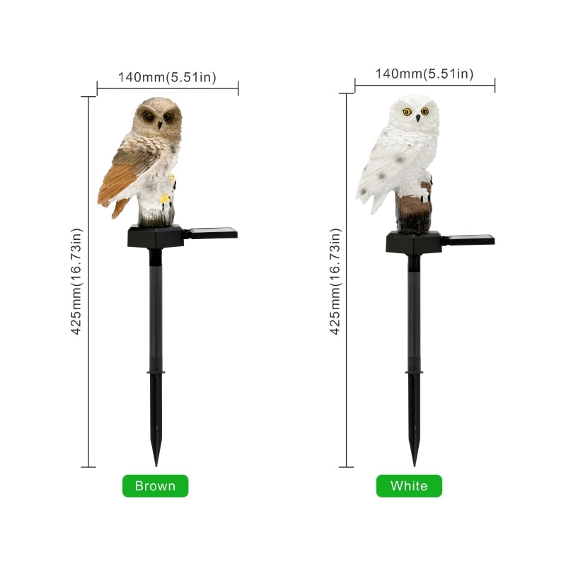 
                  
                    LED Solar Owl Lights
                  
                