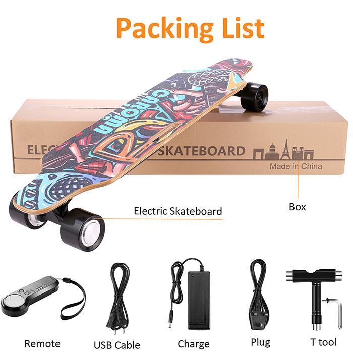 
                  
                    Electric Skateboard with Remote 700W/900W, 8.6MPH/28 MPH Top Speed, 12Miles/16Miles
                  
                