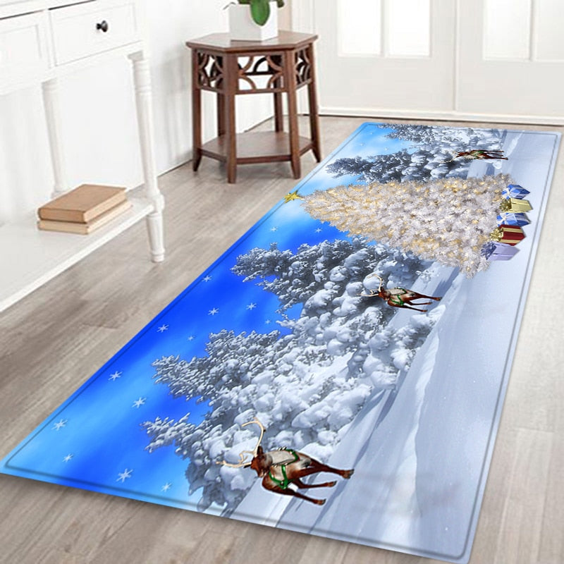 
                  
                    Holiday Christmas Rugs Living Room Kitchen Anti-Slip Entrance Doormats Home Decor
                  
                