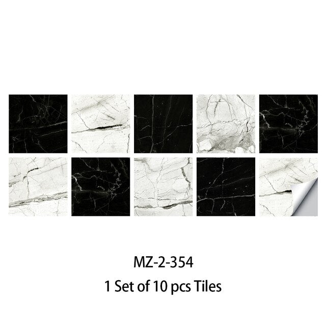 
                  
                    10pcs Tiles Sticker Kitchen Backsplash Waterproof Bathroom Home Decor Self-adhesive Tiles
                  
                