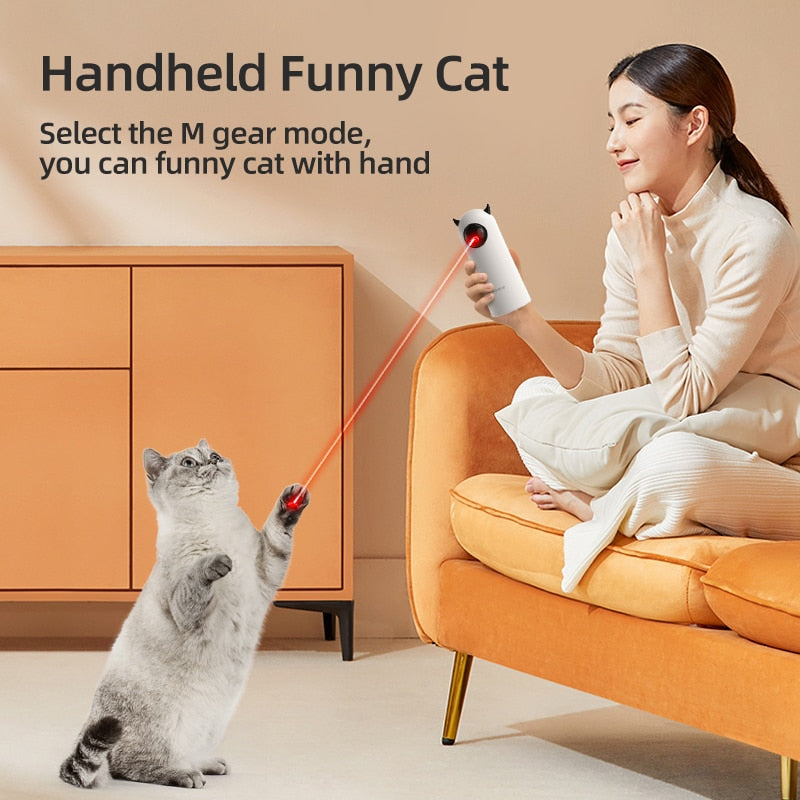 
                  
                    Automatic Interactive Smart Pet LED Laser Indoor Cat Toy
                  
                