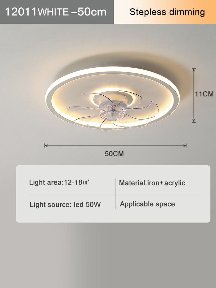 
                  
                    GGBingo LED Ceiling Fan Integrated Fan Light with Remote Control
                  
                