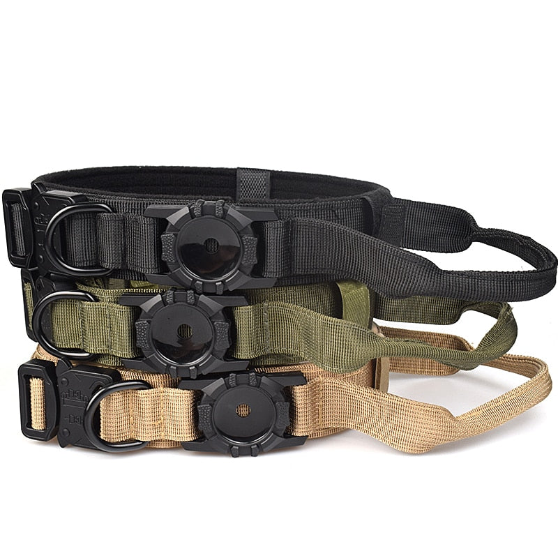 
                  
                    Tactical Air Tag Dog Collar Heavy Duty Military Dog Collar with Holder
                  
                